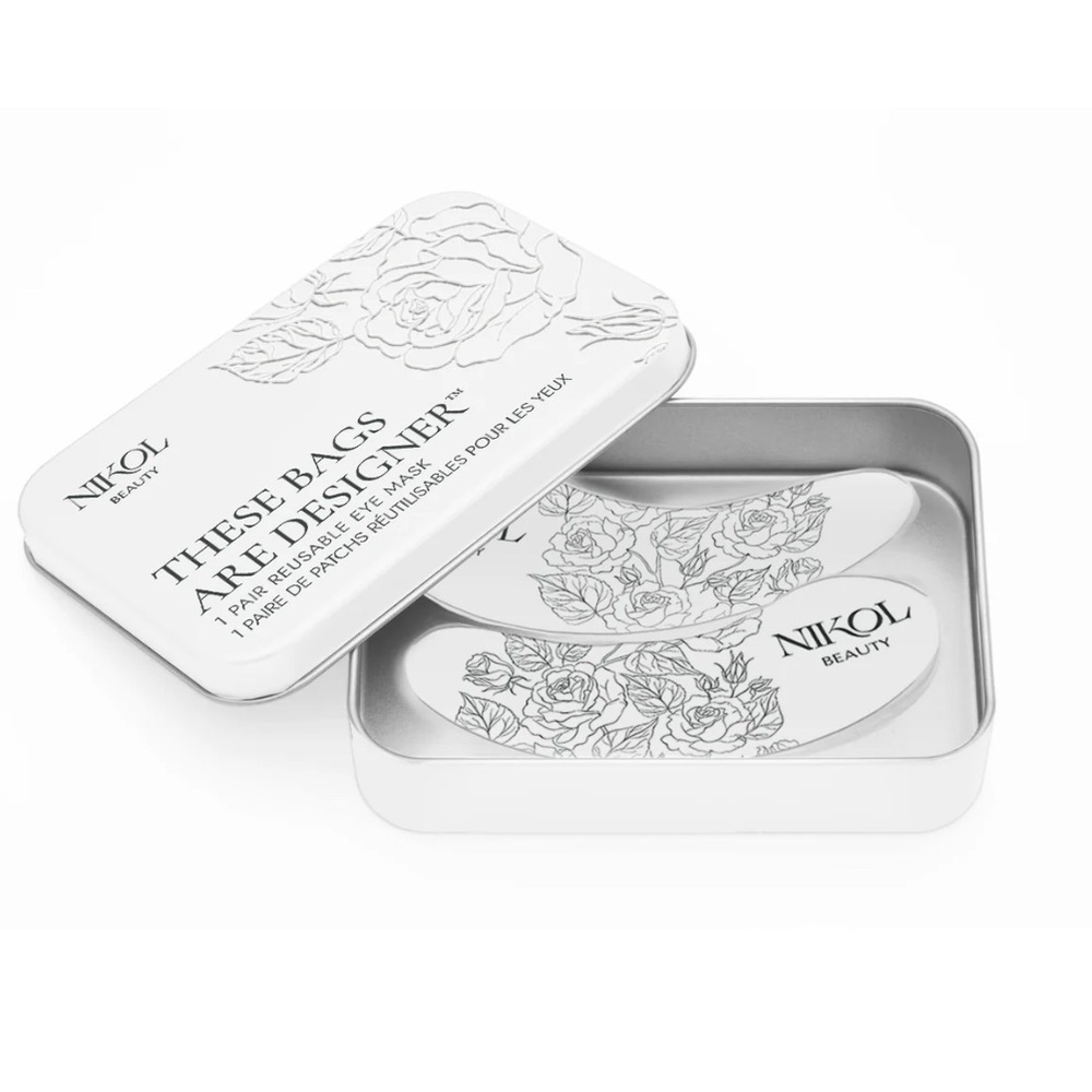 Nikol Beauty THESE BAGS ARE DESIGNER-EYE MASK Reusable Under Eye Masks Skincare - Picture 3 of 7